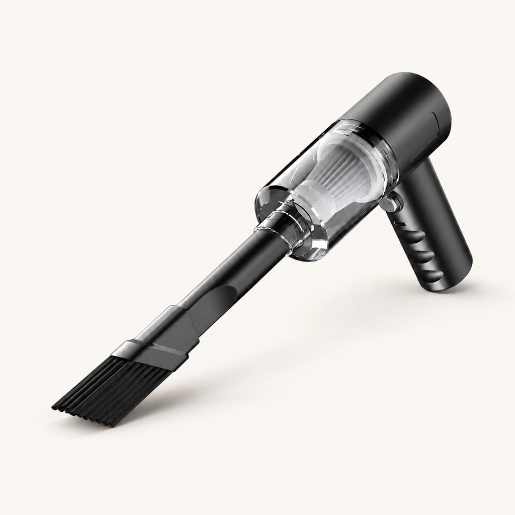 Aspiradora de Mano Inalámbrica 120W – Portátil 3 en 1 con 3 Boquillas