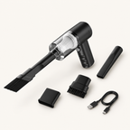 Aspiradora de Mano Inalámbrica 120W – Portátil 3 en 1 con 3 Boquillas