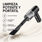 Aspiradora de Mano Inalámbrica 120W – Portátil 3 en 1 con 3 Boquillas